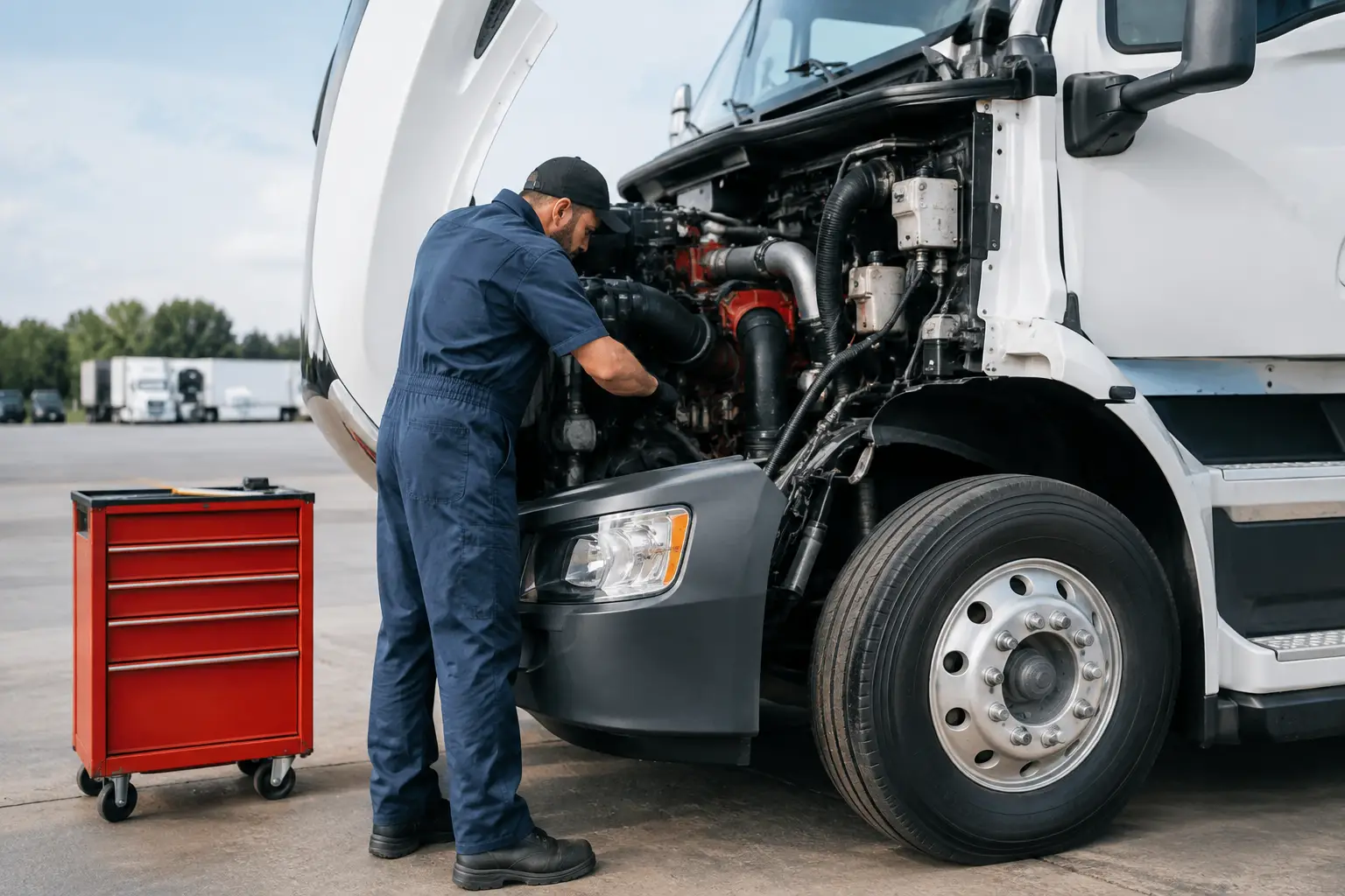 Diesel Mechanic Services That Keep Fleets Moving